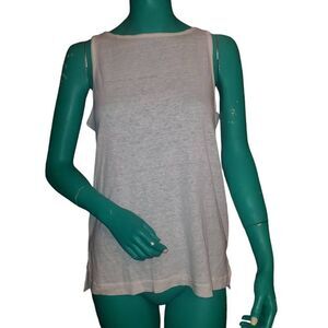 NWT Madewell Cream Colored Tank Top Sleeveless Top Size M